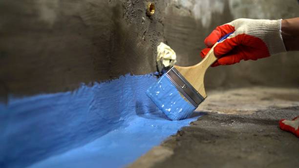 Crawl space vapor barrier installation in Port Washington, WI